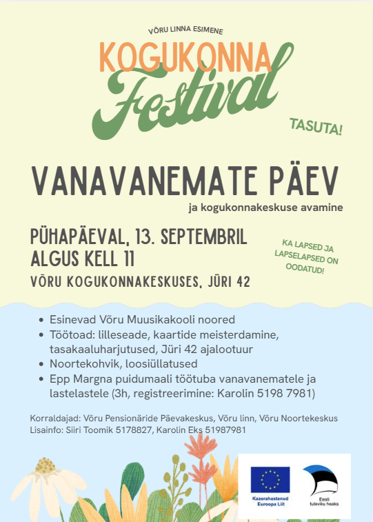 Vanavanematepäeva plakat